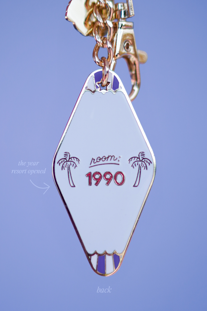 Yacht Club Motel Keychain