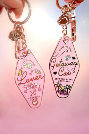 Getaway Car T.S Motel Keychain