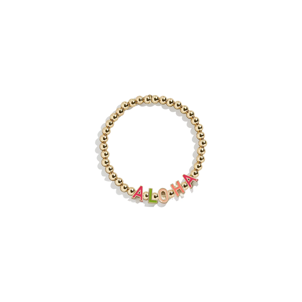 Aloha Bracelet | 14k Gold Beads