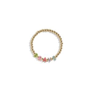 Brave Bracelet | 14k Gold Beads