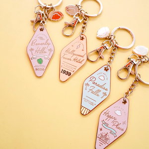 Beverly Hills Motel Keychain