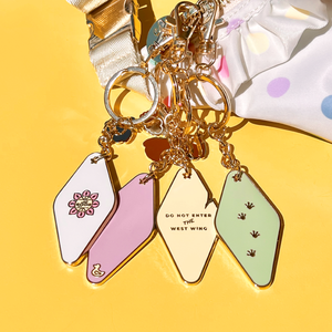 Enchanted Castle Motel Keychain