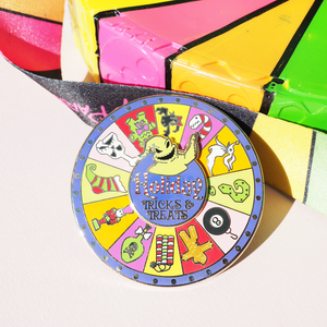 Holiday Trick & Treats Halloween Spinner Enamel Pin