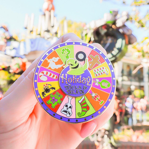 Holiday Trick & Treats Halloween Spinner Enamel Pin