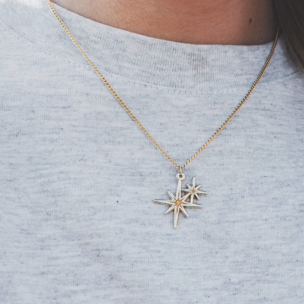 Second Star 18k Gold plated Necklace