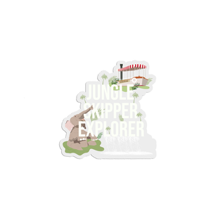 Jungle Skipper Explorer Clear Sticker